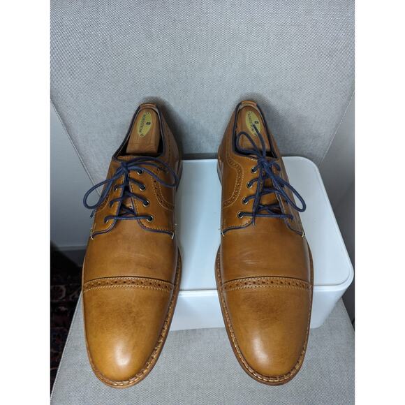 J and M Leather Wingtip Oxford Shoes